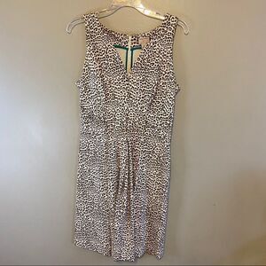 Banana Republic Animal Print Dress size 10